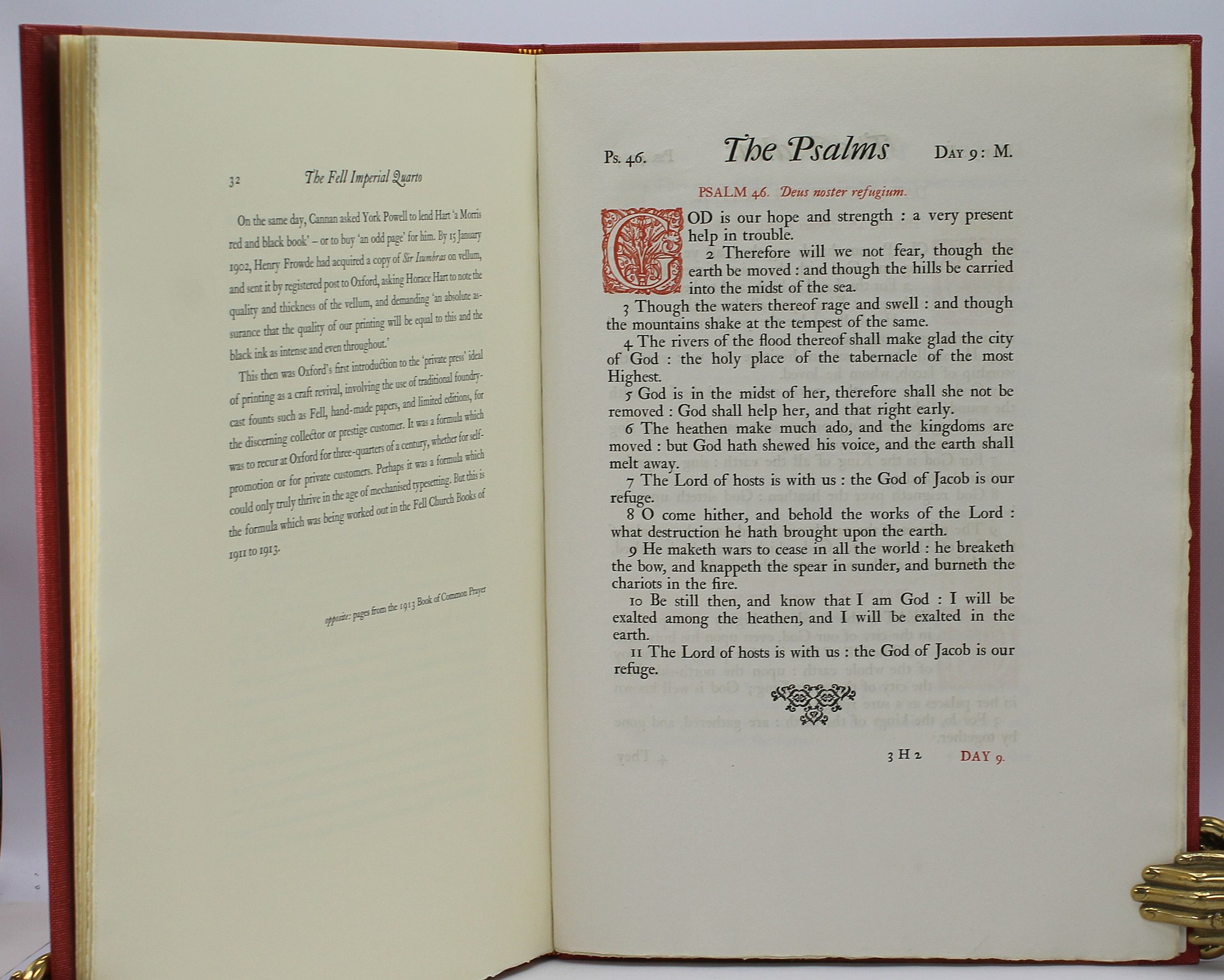 The Fell Imperial Quarto Book of Common Prayer: An Account of its ...